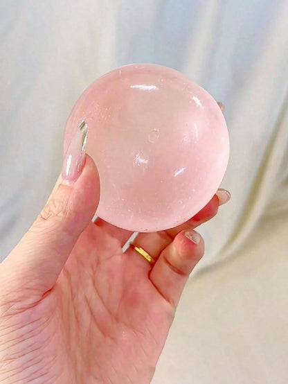 1pc Coconut Oil Slow Rebound Stress Ball, Anxiety Relief, Suitable For Classroom Rewards, Party Favors, Round Malt Squeeze Stress Relief, Best Office Desk Stress Relief Tool, Suitable For Holiday Gift