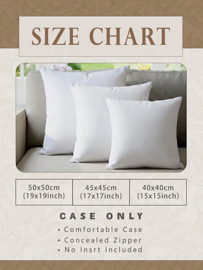 1pc Customizable Personalized Text Print Double-Sided Pillowcase, Suitable For Holiday Gifts, DIY Pattern Pillowcase, Gift For Family, Friends And Yourself