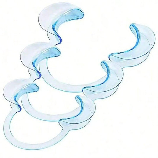 1pc Dental C-Type Mouth Opener, Disposable Oral Retractor, Bow-Shaped Support Mouth Opener, Dental Use (Small/Medium/Large)