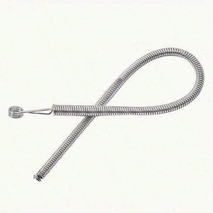 1pc Efficient Flexible Threader Spring Eyelet Cord Guide Tool For Sewing, Elastic Waistband Threading, Handmade Crafts, Tailoring, Home Sewing, DIY Essential, Practical Holiday Gift