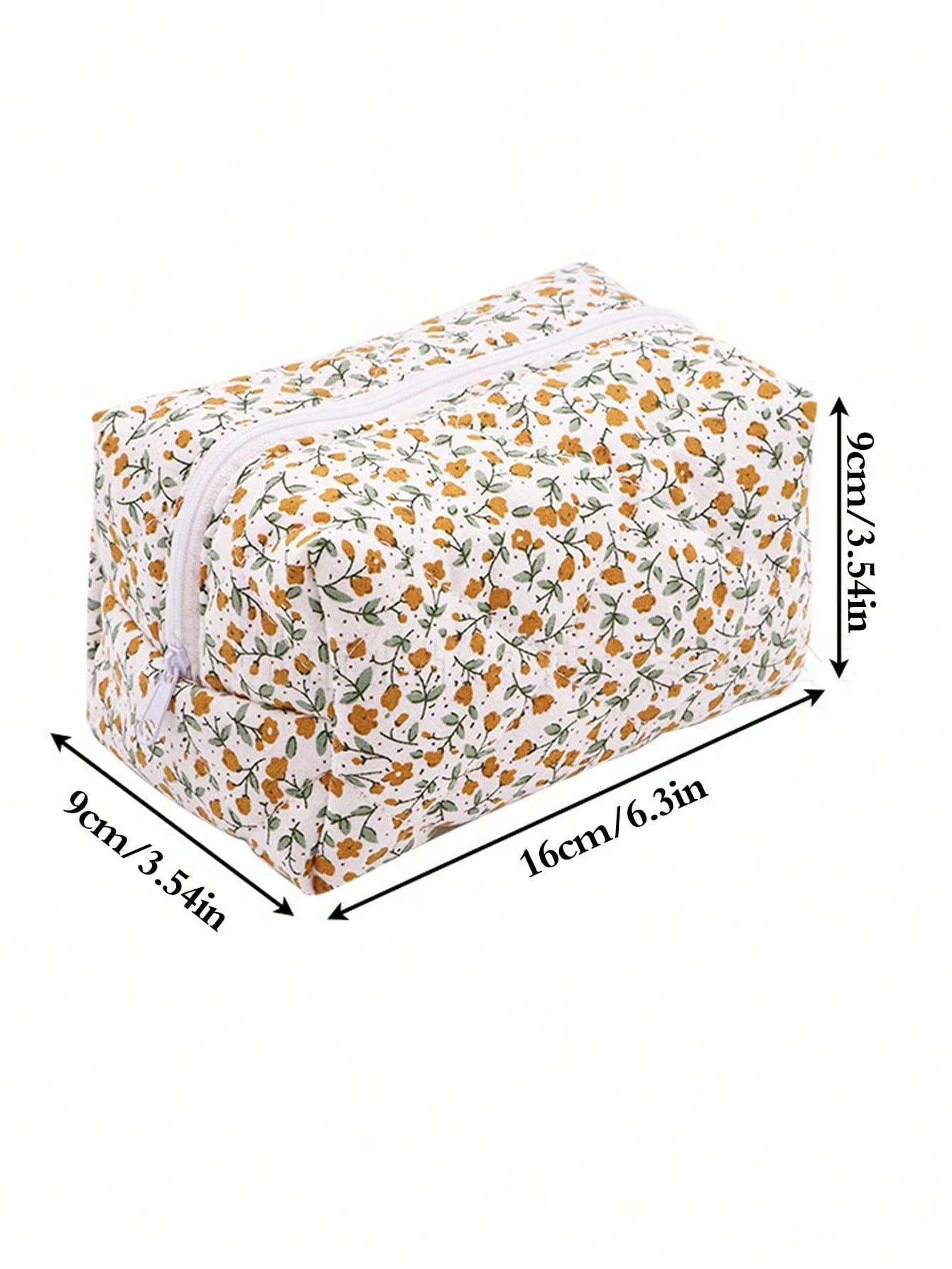 1pc Embroidered Name Makeup Bag, Custom Floral Makeup Bag, Personalized Gift For Women, Travel Storage Space Saver, Toiletry Bag, Sunscreen Pouch, Bridesmaid Gift, Autumn Decor, Mother's Day Gift, Bir