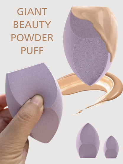 1pc Fashion Extra Large Makeup Sponge, Soft And Skin-Friendly, Oversized Makeup Blender To Boost Your Makeup Application Speed,Makeup,Cheap,Room Decor,Vanity,Travel,Bedroom,Makeup Accessories,Puff,Mak