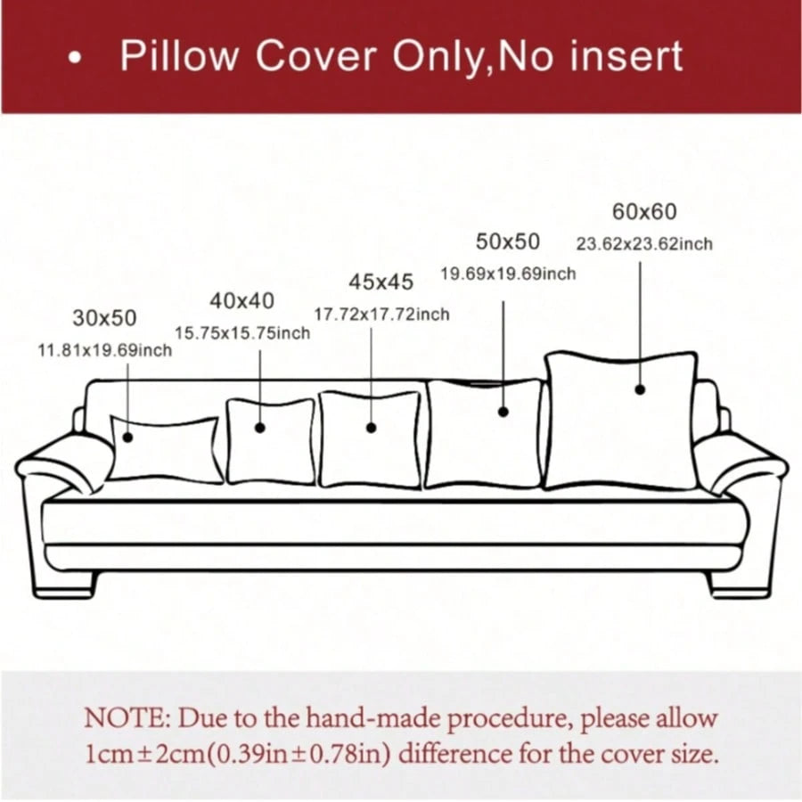 1pc Faux Suede Furry Ball Decorative Throw Pillow/Lumbar Cushion Cover, For Living Room Sofa Bedroom Decor