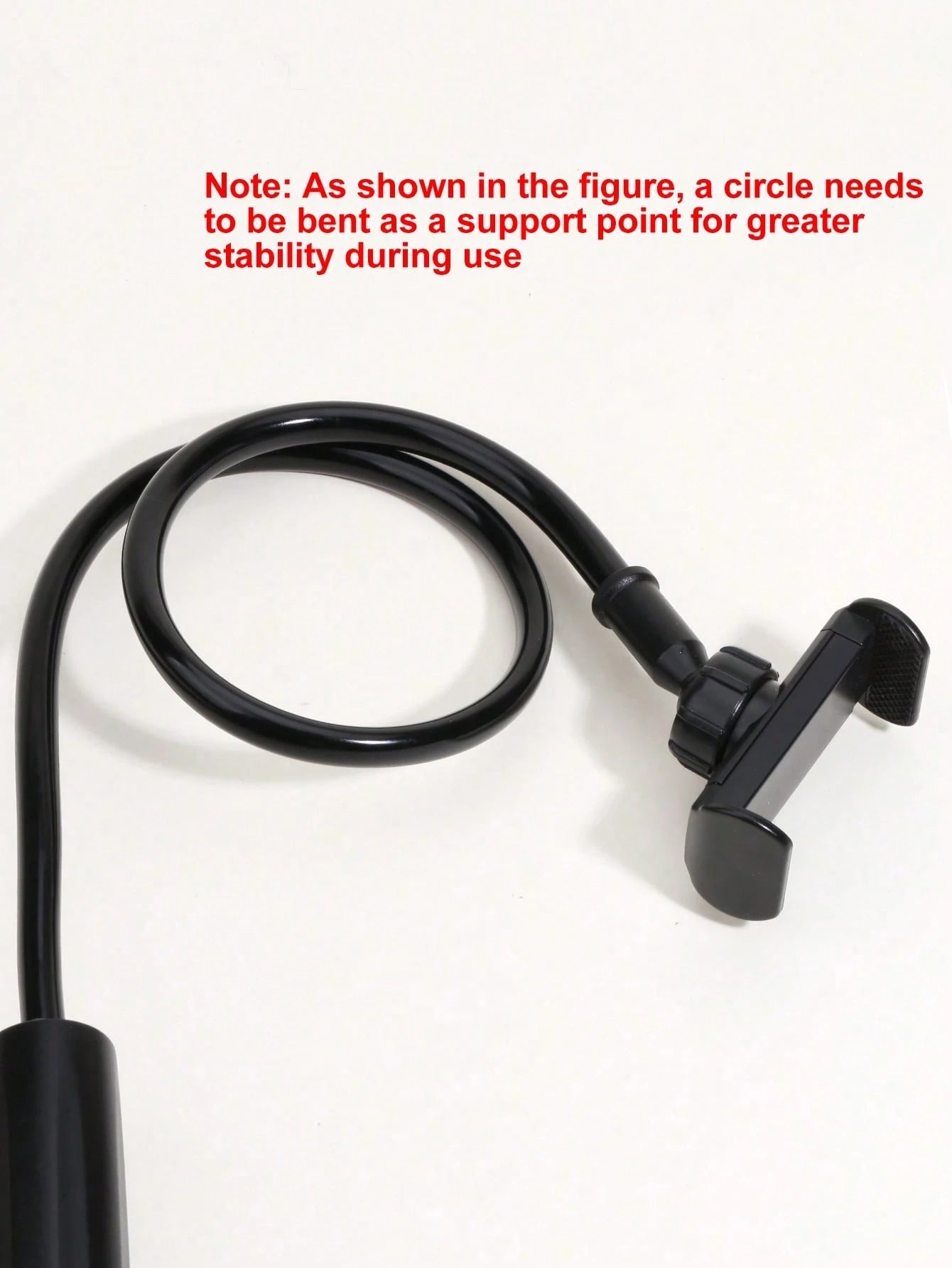 1pc Flexible Clip-On Phone Grip Stand, 31.5in Long Arm Slouchy Phone Holder, 360° Rotating Bedside Phone Bracket, Hands-Free, Stable Compatible With IPhone, Android Phone, Gift For Birthday, Family, F