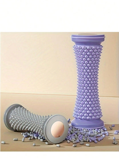1pc Foot Massage Roller, Flat Foot Massage Roller Trainer, Home Foot Massager, Suitable For Yoga, Fitness And Arch Training - Powerful And Efficient Home Foot Massager For Exercise,Shoe Rack,Storage S