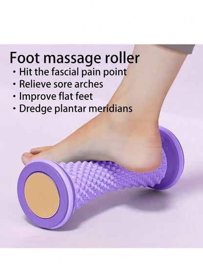 1pc Foot Massage Roller, Flat Foot Massage Roller Trainer, Home Foot Massager, Suitable For Yoga, Fitness And Arch Training - Powerful And Efficient Home Foot Massager For Exercise,Shoe Rack,Storage S