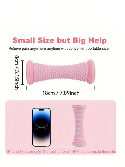 1pc Foot Massage Roller, Flat Foot Massage Roller Trainer, Home Foot Massager, Suitable For Yoga, Fitness And Arch Training - Powerful And Efficient Home Foot Massager For Exercise,Shoe Rack,Storage S
