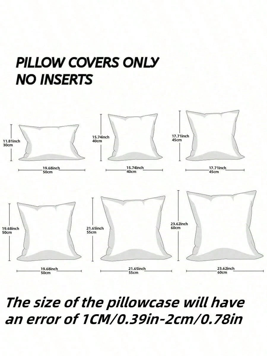 1pc Frosty Velvet Decorative Pillow Cover, Soft Neutral Cushion Case With Vintage Texture, Suitable For Luxury Home Decor