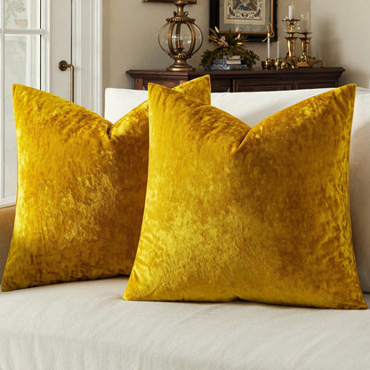 1pc Frosty Velvet Decorative Pillow Cover, Soft Neutral Cushion Case With Vintage Texture, Suitable For Luxury Home Decor