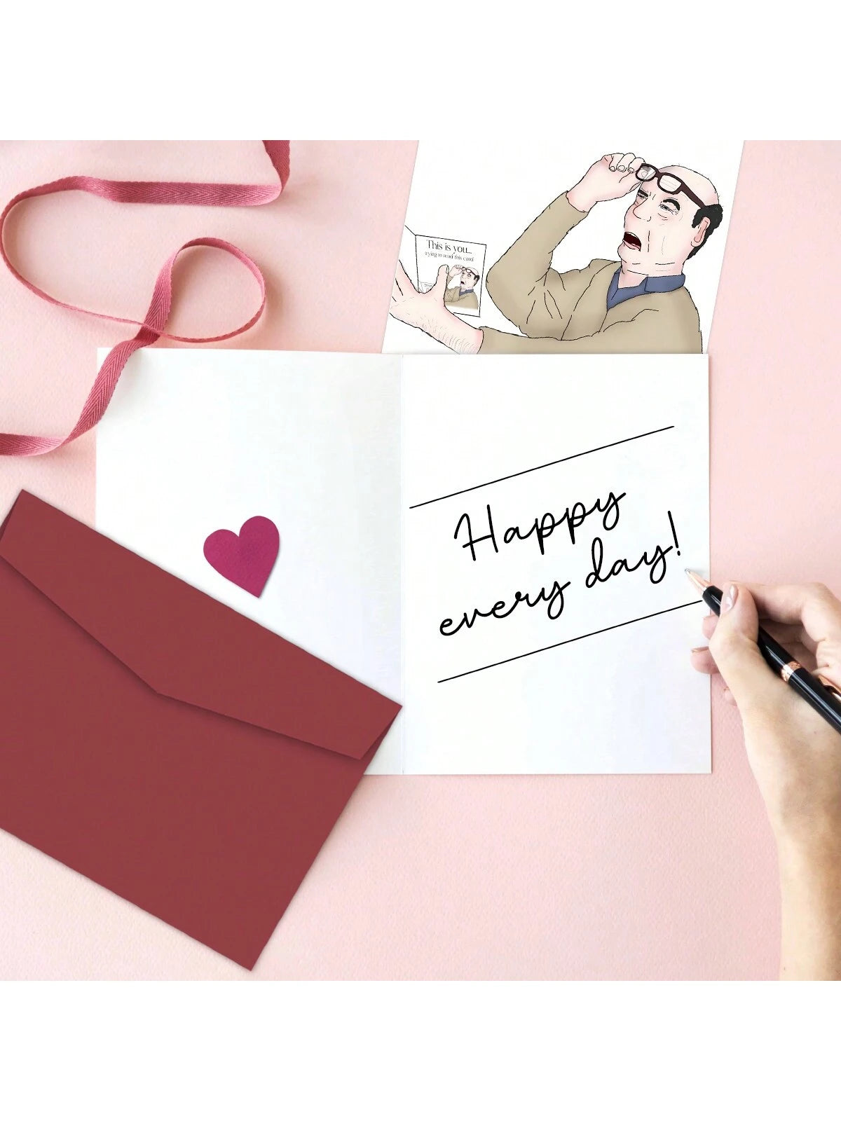 1pc Funny Happy Birthday Card, Unique Birthday Gifts For Dad, Birthday Card For Men Him Brother Husband Boyfriend Best Friend, Happy 40th 50th Birthday Card, Father's Day Card