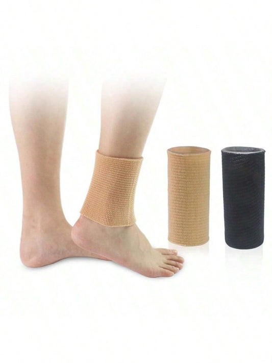 1pc Gel Elastic Sports Ankle Brace, Figure Skating Ankle Support With Compression For Men And Women