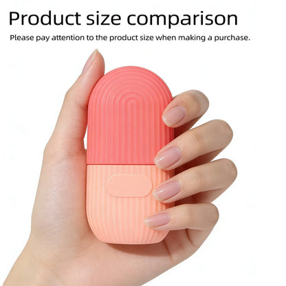 1pc Ice Roller, Used For Relieving Facial And Eye Puffiness, Facial Massager, Improving Skin Quality, Brightening Complexion, Ice Roller Mold, Beauty, Skincare, Spa, Self-Care, Skincare Tools, Facial
