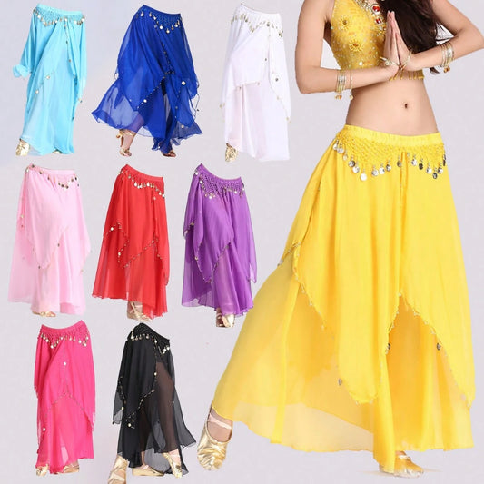1pc Jazz, Latin, Belly Dance Performance Costume Bottom, Stage Show Skirt, Belly Dance Practice Skirt, Dance Dress, Dance Accessory