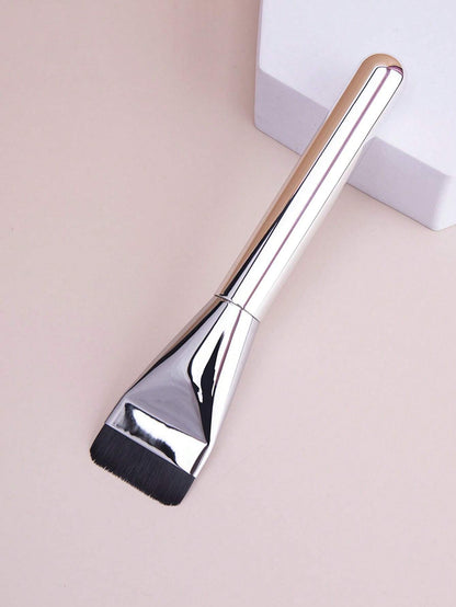 1pc Lightweight Ultra-Thin Foundation Brush, Face Contour Brush, Flat Contour Brush, Blending Cream Brush For Makeup,Foundation Brush,Concealer Brush,Blush Brush,Contour Brush,Blush Brush,Bronzer Brus