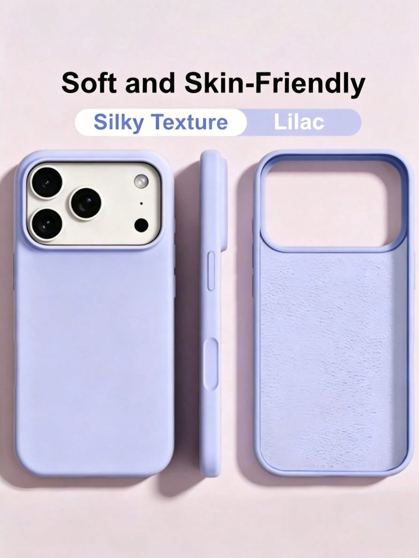 1pc Luxury Fluorescent Wireless Charging Phone Case, Compatible With IPhone 17 Air 16 15 14 13 12 11 Pro Max Plus| Liquid Silicone| Ultra-Thin Shockproof Protective Case| Phone