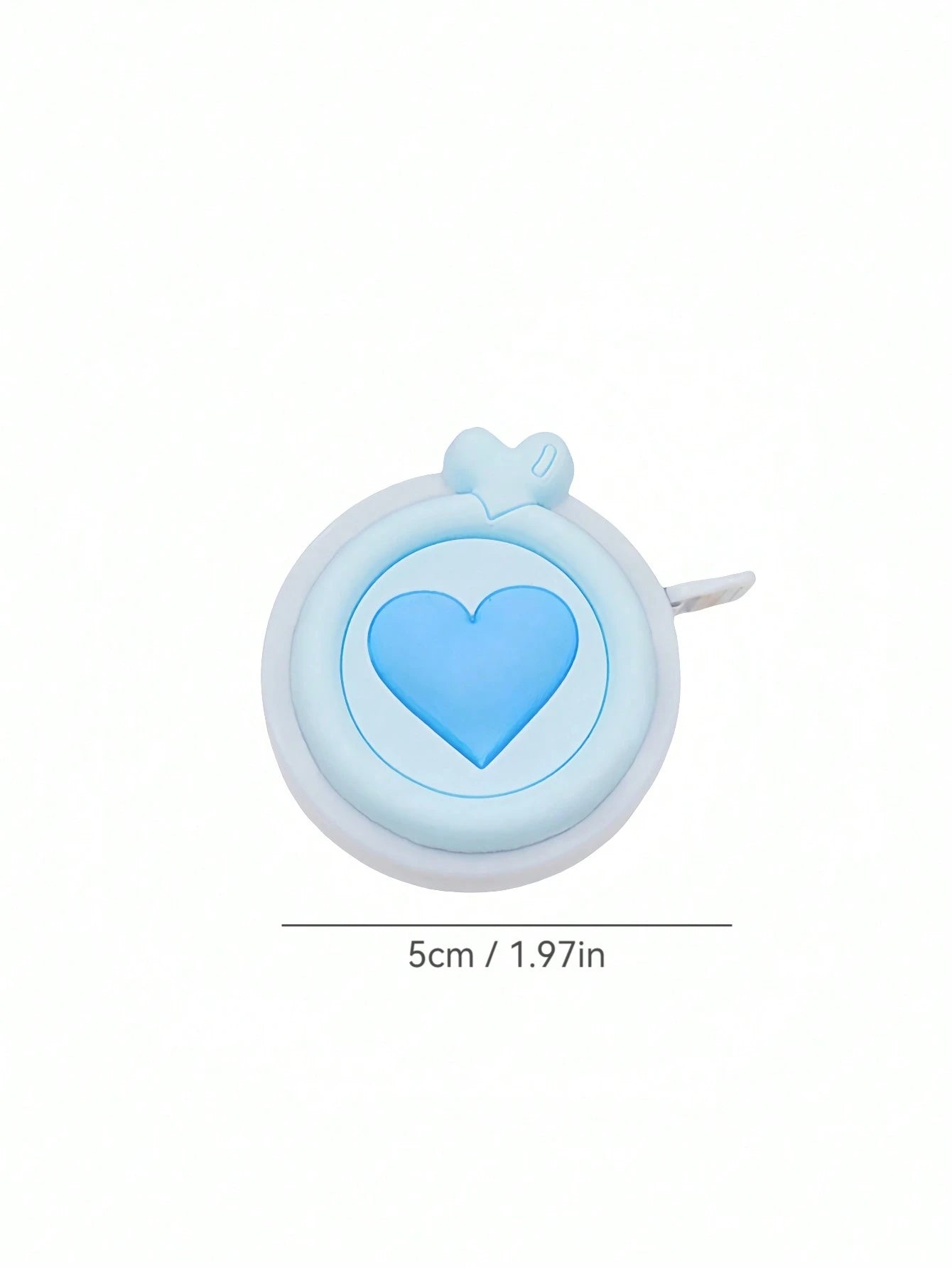 1pc Macaron Color Retractable Tape Measure, Double-Sided Metric/Imperial Mini Ruler, Useful For Measuring Length, Height, Distance, Chest, Waist, Hip, Height, Clothing Size