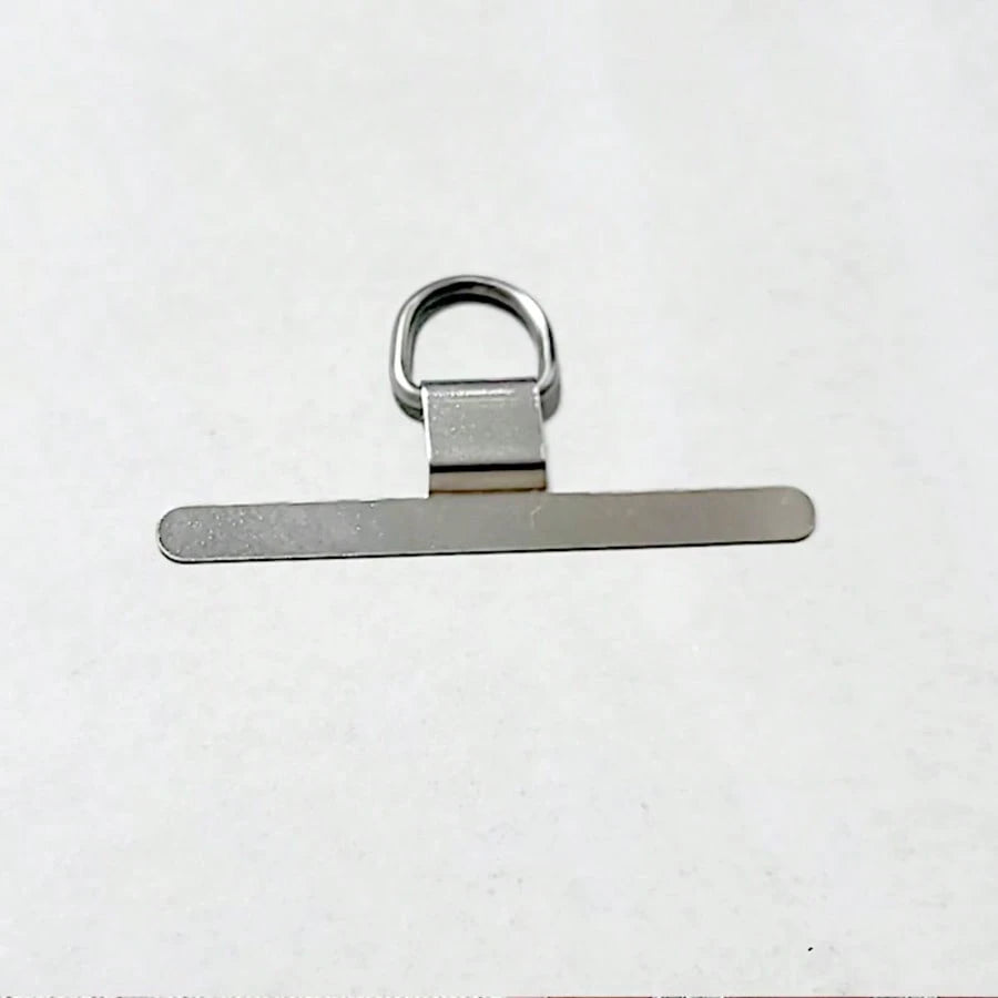 1pc Metal Connector Clip For Phone Case, Durable Thin Zen-Style Hook Pendant Charm, Won't Damage Phone