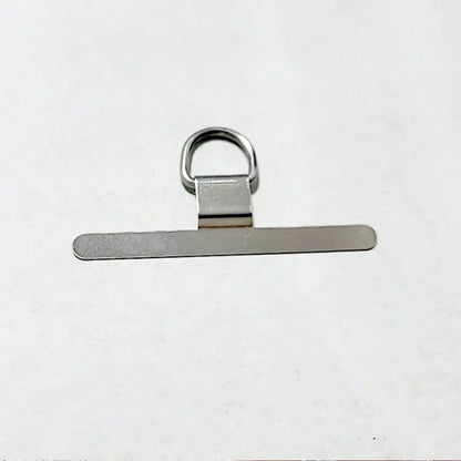1pc Metal Connector Clip For Phone Case, Durable Thin Zen-Style Hook Pendant Charm, Won't Damage Phone