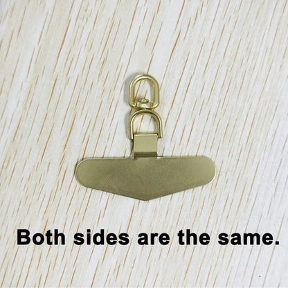 1pc Metal Connector Clip For Phone Case, Durable Thin Zen-Style Hook Pendant Charm, Won't Damage Phone