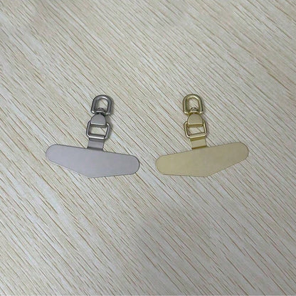 1pc Metal Connector Clip For Phone Case, Durable Thin Zen-Style Hook Pendant Charm, Won't Damage Phone