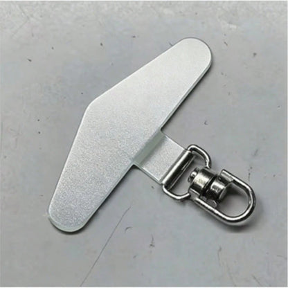 1pc Metal Connector Clip For Phone Case, Durable Thin Zen-Style Hook Pendant Charm, Won't Damage Phone