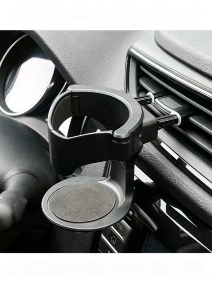 1pc Multi-Function Universal Car Air Vent Cup Holder With Cup Tray, Car Cup Holder Installed In Air Vent, Ashtray Holder