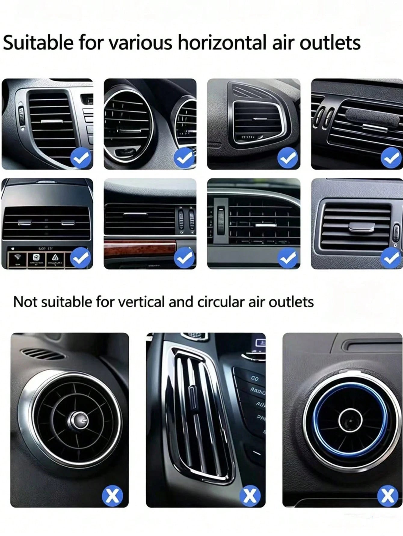 1pc Multi-Function Universal Car Air Vent Cup Holder With Cup Tray, Car Cup Holder Installed In Air Vent, Ashtray Holder