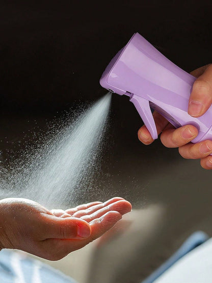 1pc Professional High Pressure Atomizing Spray Bottle, 200ML/300ML High Pressure Continuous Automatic Airless Fine Mist Sprayer, Hair Styling Tool, Hair Care Products & Accessories, Salon Beauty Trave