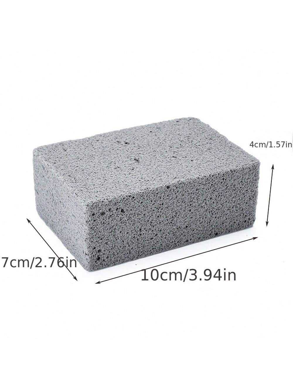 1pc Pumice Stone Grill Cleaning Brick, Suitable For Barbecue Grill, Outdoor Kitchen Grill Cleaning Tool