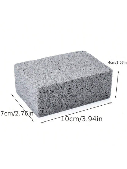 1pc Pumice Stone Grill Cleaning Brick, Suitable For Barbecue Grill, Outdoor Kitchen Grill Cleaning Tool