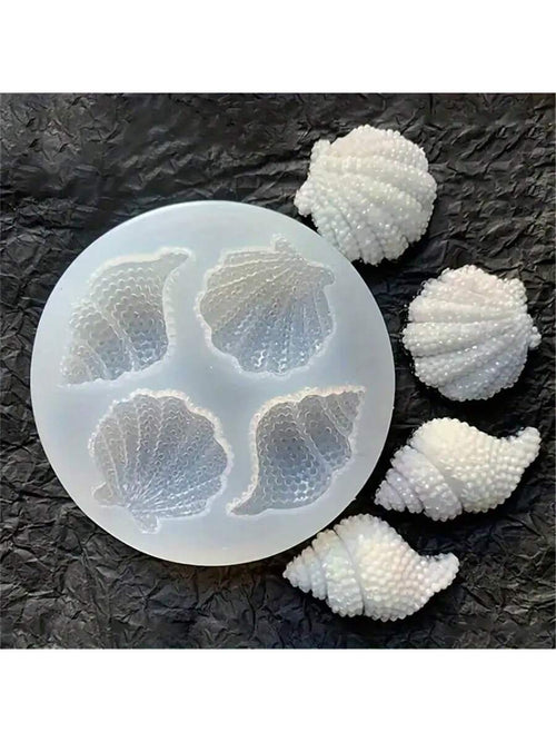 1pc Seashell Shaped Silicone Mold