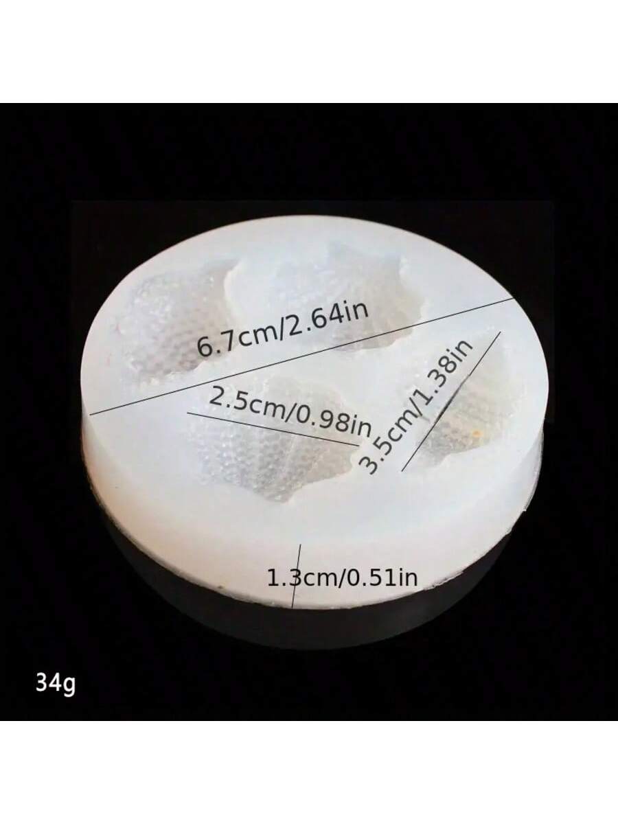 1pc Seashell Shaped Silicone Mold
