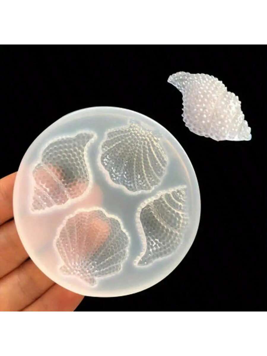 1pc Seashell Shaped Silicone Mold