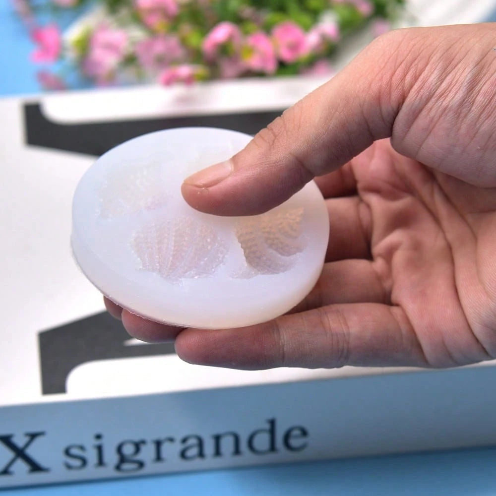 1pc Seashell Shaped Silicone Mold
