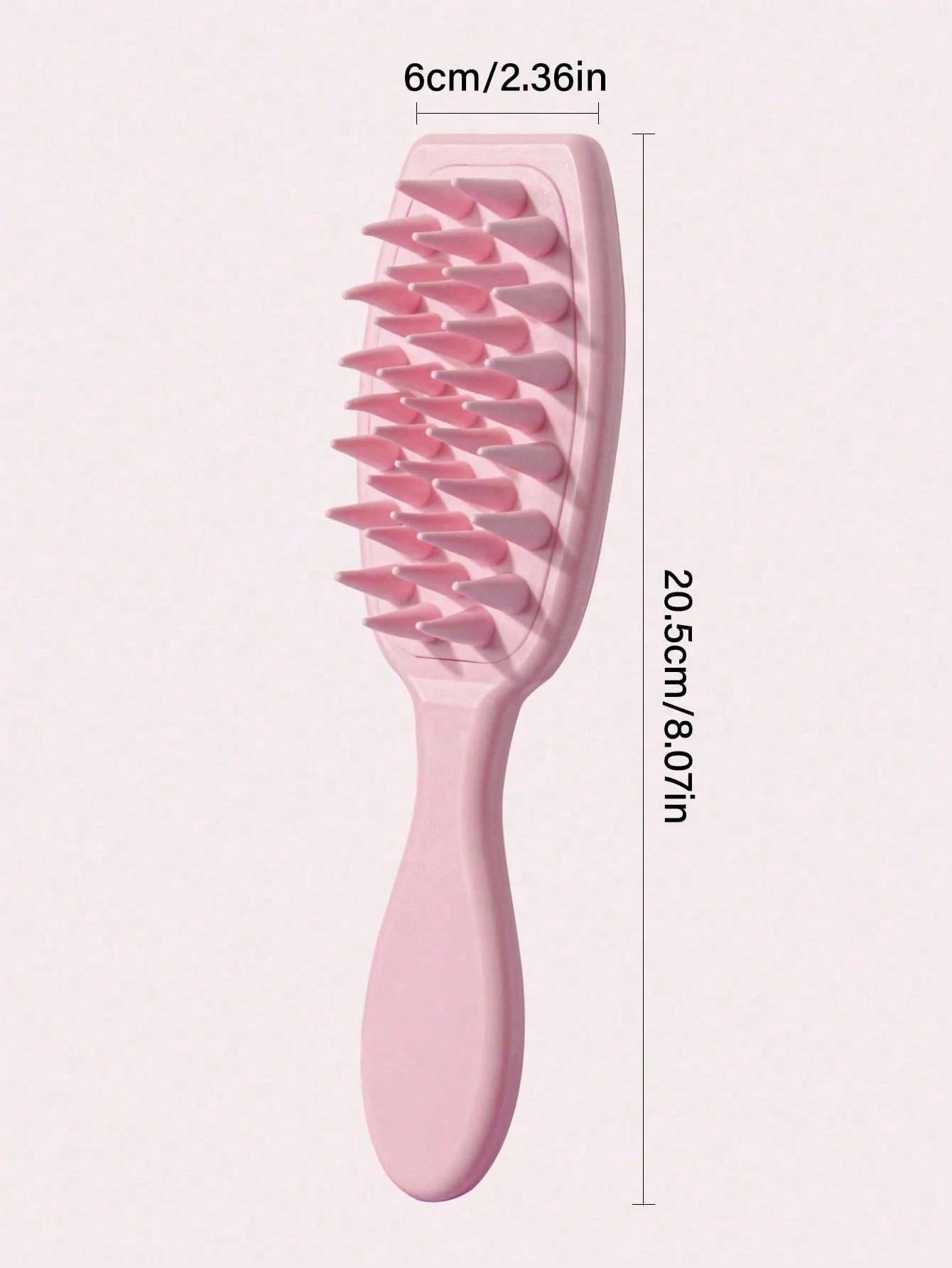 1pc Silicone Scalp Massager Brush With Long Handle, Gentle Exfoliation To Promote Hair Growth And Improve Blood Circulation, Ergonomic Design For Easy Grip And Deep Cleansing, Suitable For Wet Or Dry