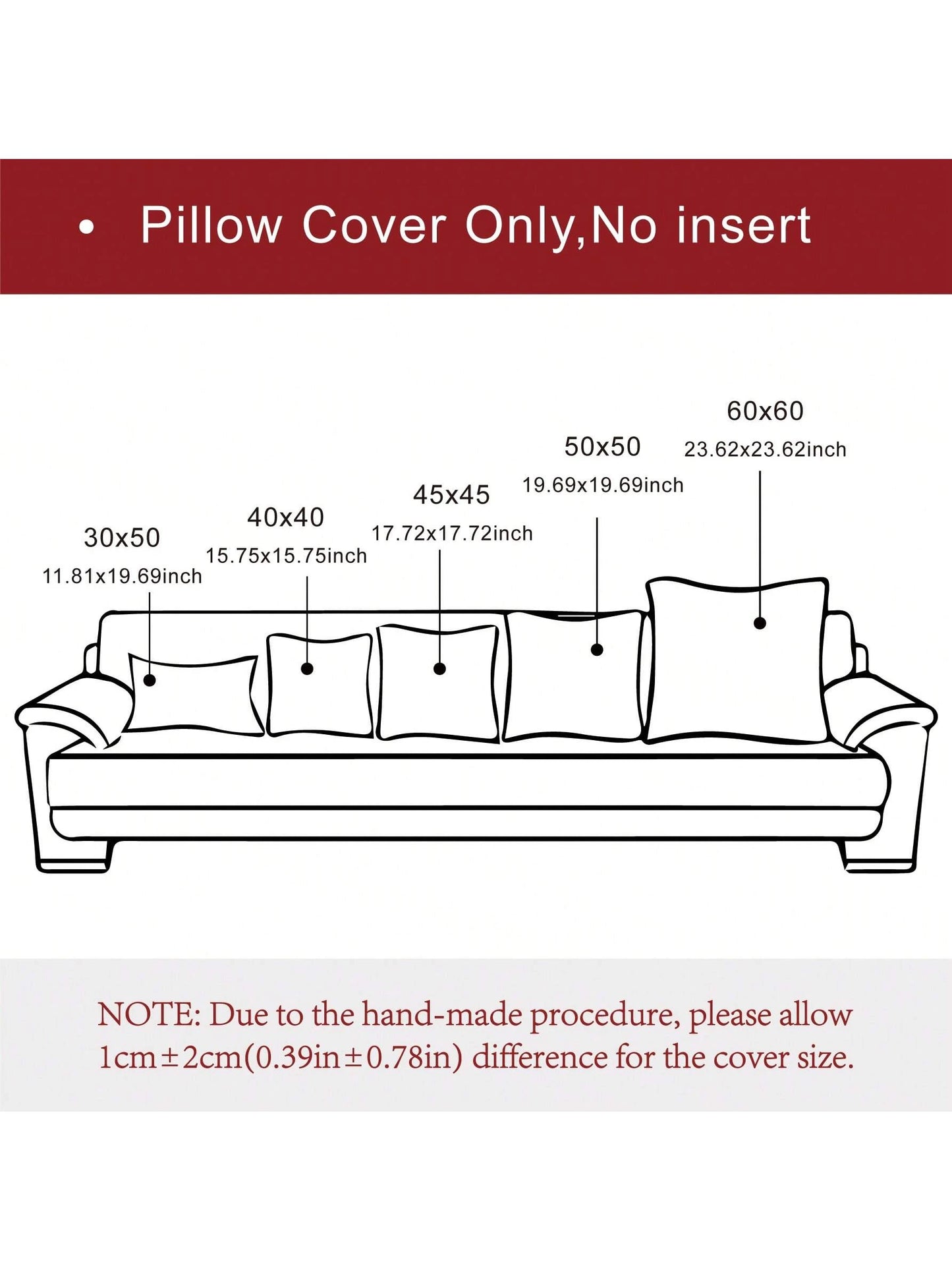 1pc Soft & Comfortable Skin-Friendly Double-Sided Chenille Pillow Cover With Stitched Edges, Navy Blue (Without Filler), Suitable For Sofa And Bed, Spring/Summer