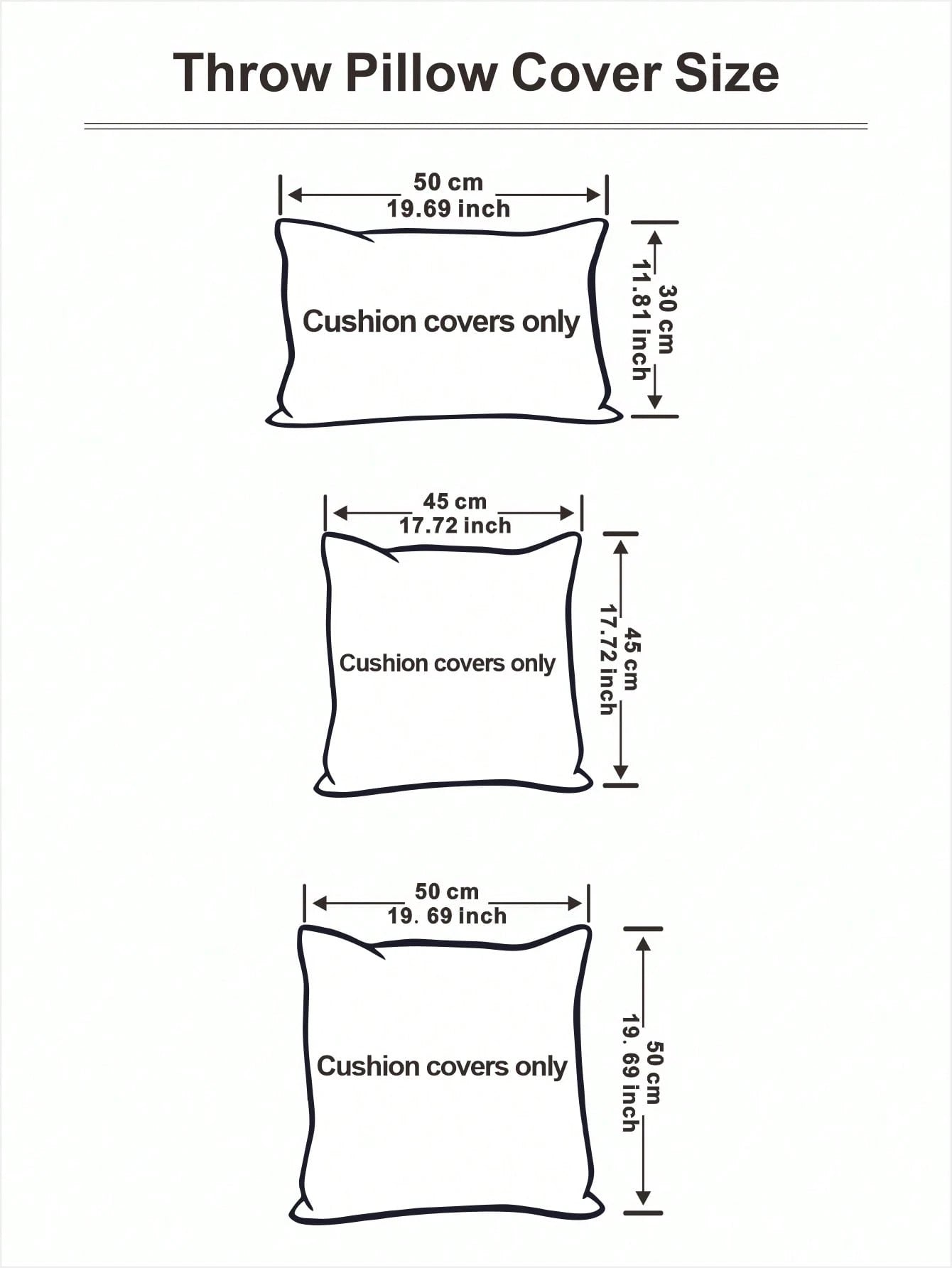 1pc Solid Color Cushion Cover Without Filler, Minimalist Canvas Fringe Trim Decorative Throw Pillow Case For Living Room, Home Decor