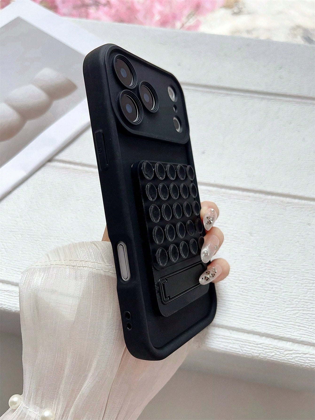 1pc Suction Cup Phone Case 2026's Latest Hot-Selling Mobile Phone Case Cell Phone Case For Galaxy S26,S25,S24,S24Plus/S24+,S24Ultra,S24FE,S20,S21,S22,S23 For IPhone 11/11 Pro/11 Pro Max/12/12 Pro/12 P