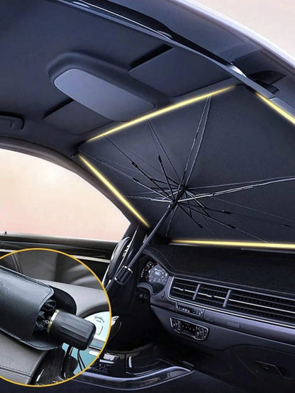 1pc Sun Protection Car Umbrella For Summer