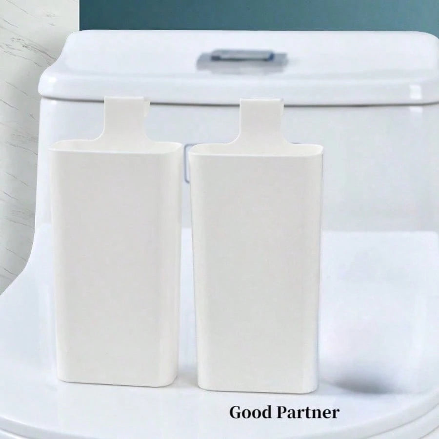 1pc Toilet Tank Cleaner Holder, Modern Style Plastic Self-Cleaning Replacement Shell, Long-Lasting Slow-Release Anti-Corrosion Toilet Cleaning Ball Container, Without Cleaning Liquid, Essential Bathro