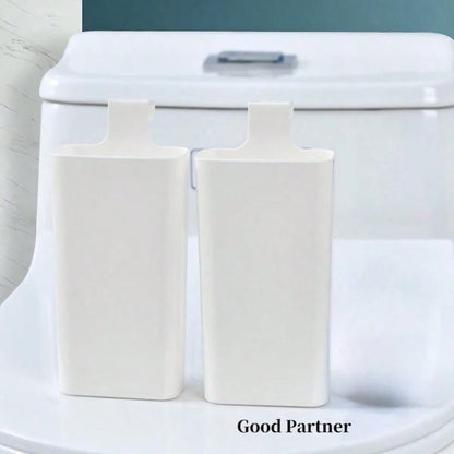 1pc Toilet Tank Cleaner Holder, Modern Style Plastic Self-Cleaning Replacement Shell, Long-Lasting Slow-Release Anti-Corrosion Toilet Cleaning Ball Container, Without Cleaning Liquid, Essential Bathro