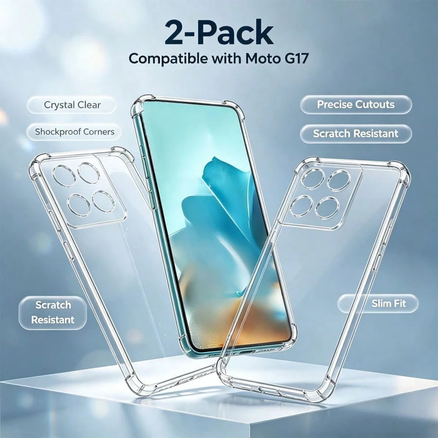 1pc: Transparent Moto Phone Case Suitable For Moto Edge50 Neo/Moto G86/Moto G24/Moto G14/Moto E14/Moto G06. It Is A Shock-Proof Phone Case, A Minimalist Phone Case, A Fashionable Phone Case, An Phone