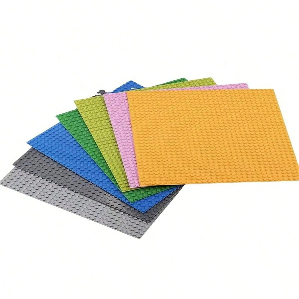 1pc Unisex Building Blocks Base Plate, Compatible With Major Brands 16*32 & 32*32 Small Bricks, Graphic Building, ABS Material, Versatile Play, Multiple Colors Available, Perfect Birthday Gift
