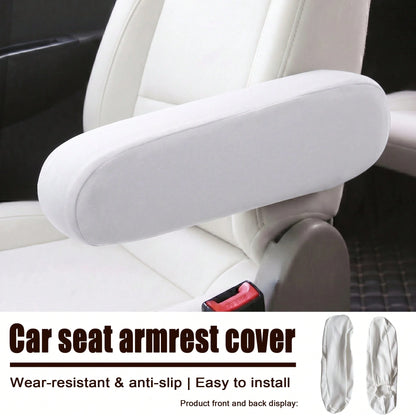 1PC Universal Car Armrest Protector Cover, Elastic Wear-Resistant Durable Armrest Sleeve, Removable And Washable, 11 Colors For All Seasons, Suitable For Business Van, Minivan, RV, SUV, Seat Cover Acc