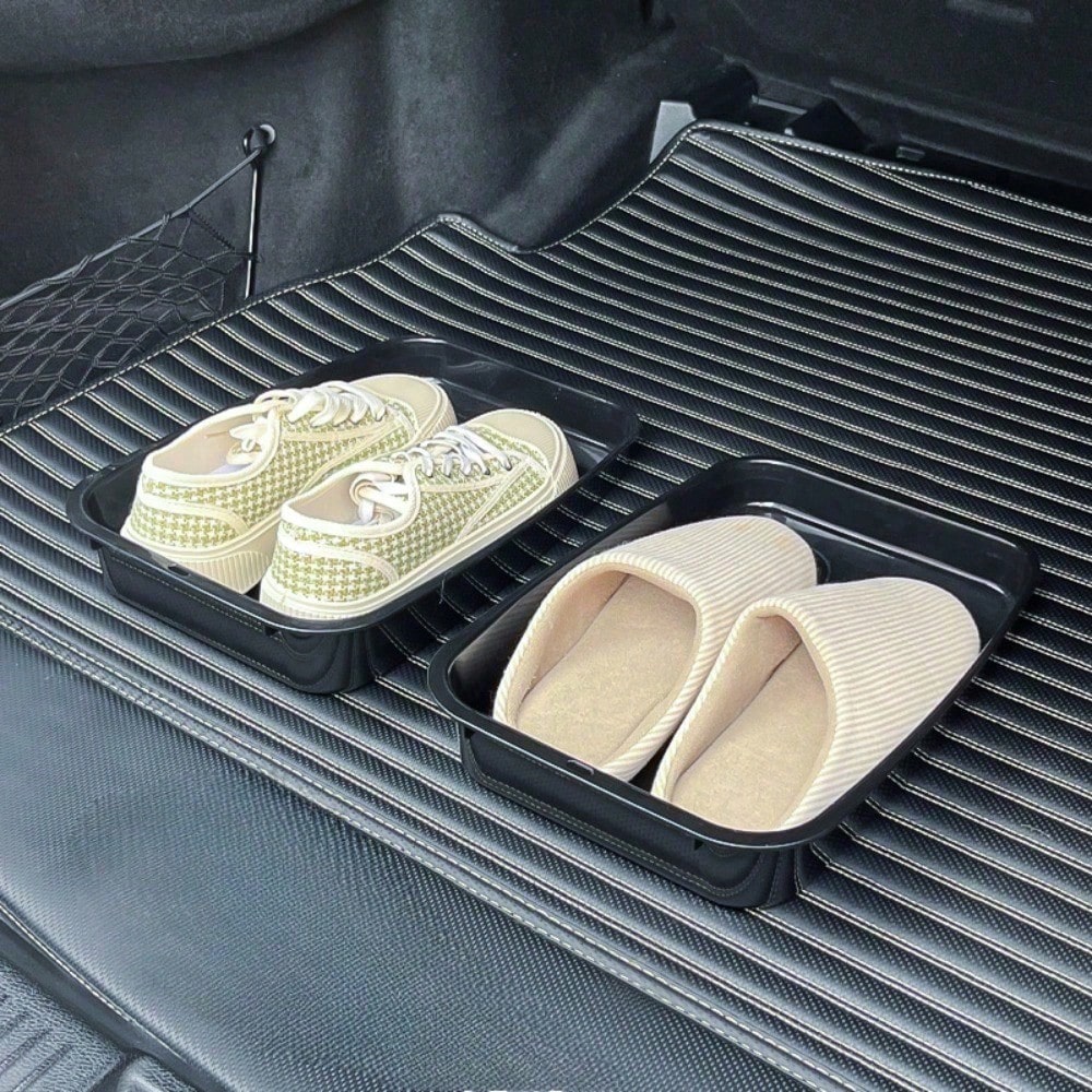 1pc Waterproof And Dirt-Resistant Rainy Day Summer Car Shoe Storage Organizer Tray For Sedans, SUVs, Trucks
