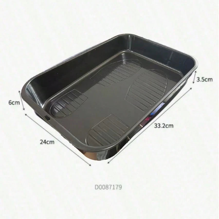 1pc Waterproof And Dirt-Resistant Rainy Day Summer Car Shoe Storage Organizer Tray For Sedans, SUVs, Trucks