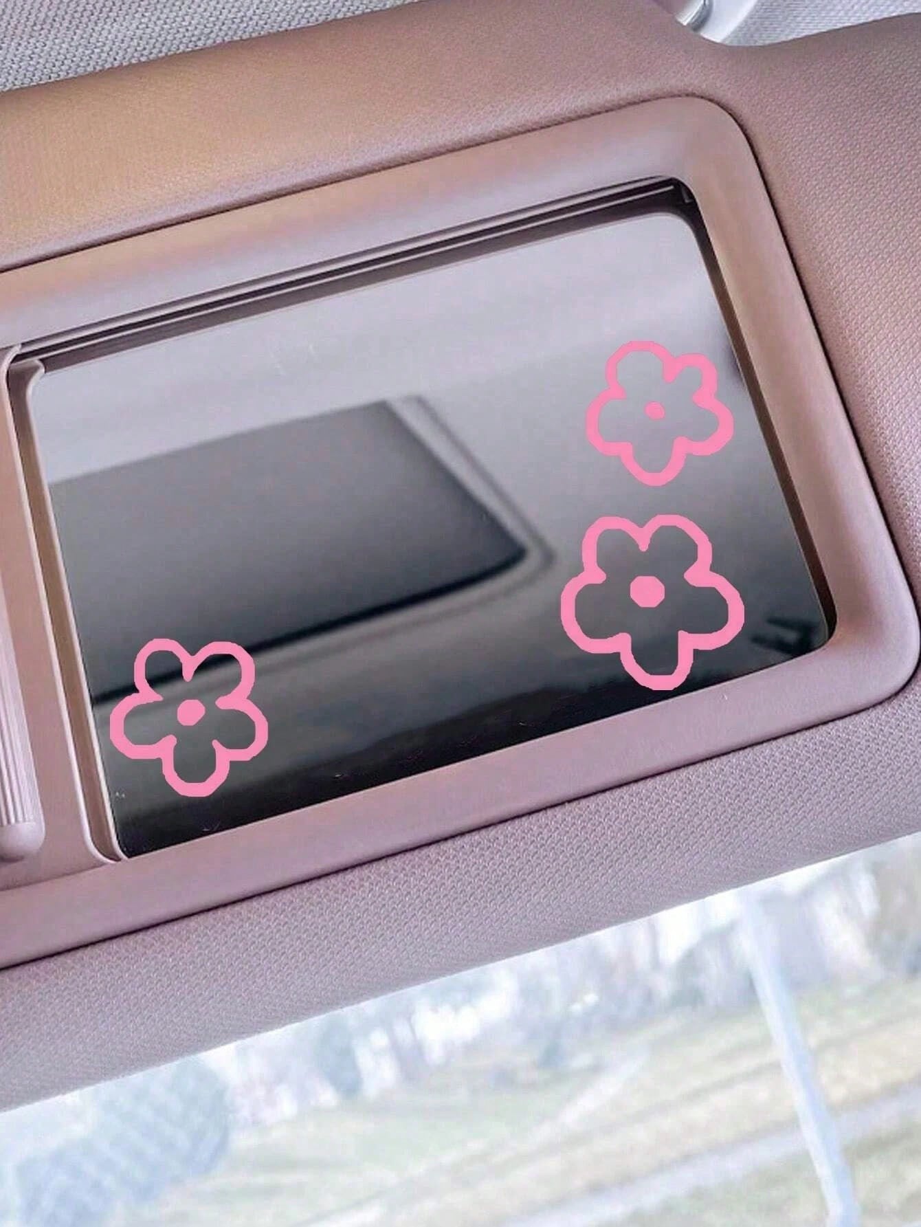 1sheet Flower Pattern Car Sticker