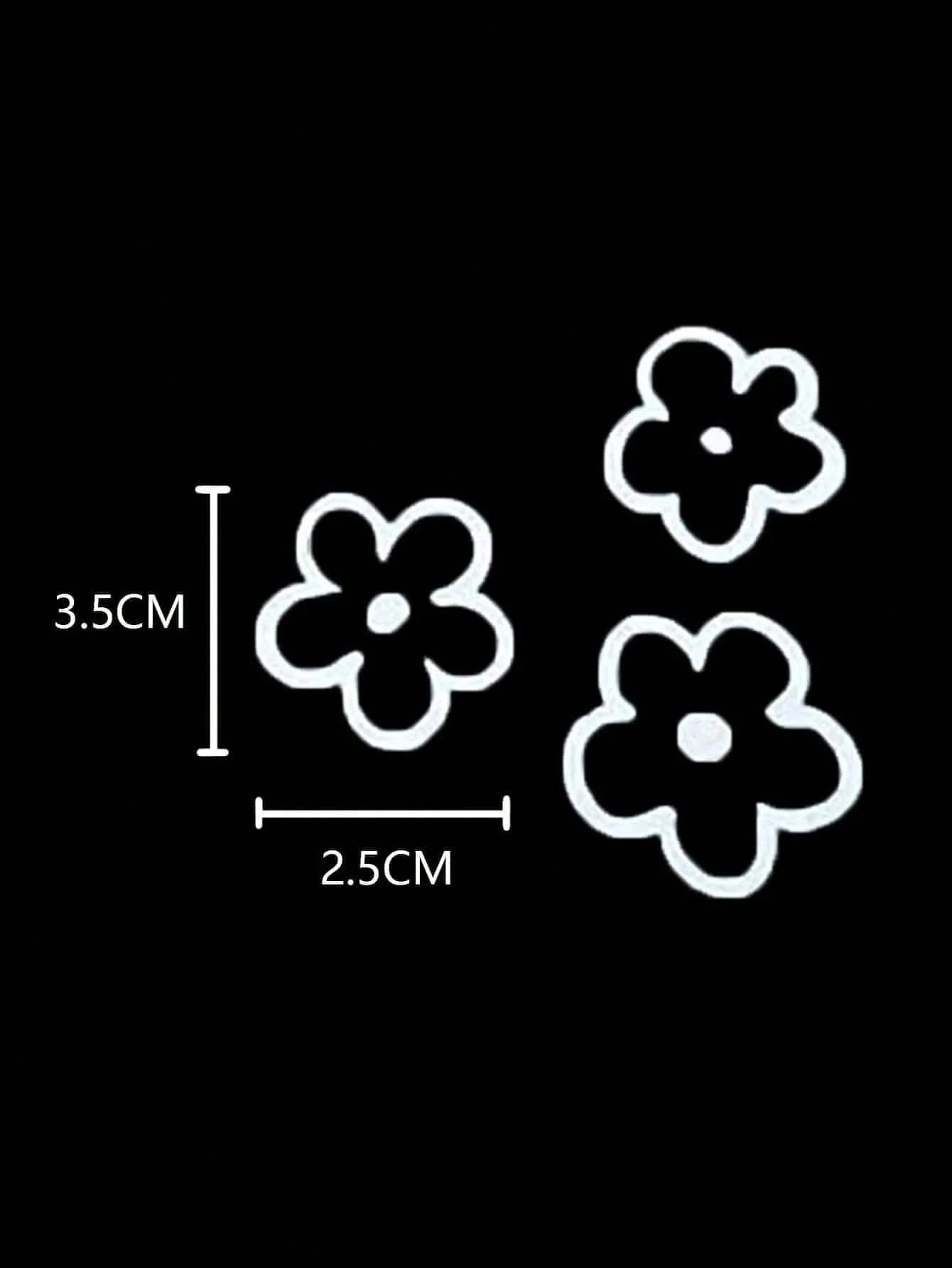 1sheet Flower Pattern Car Sticker
