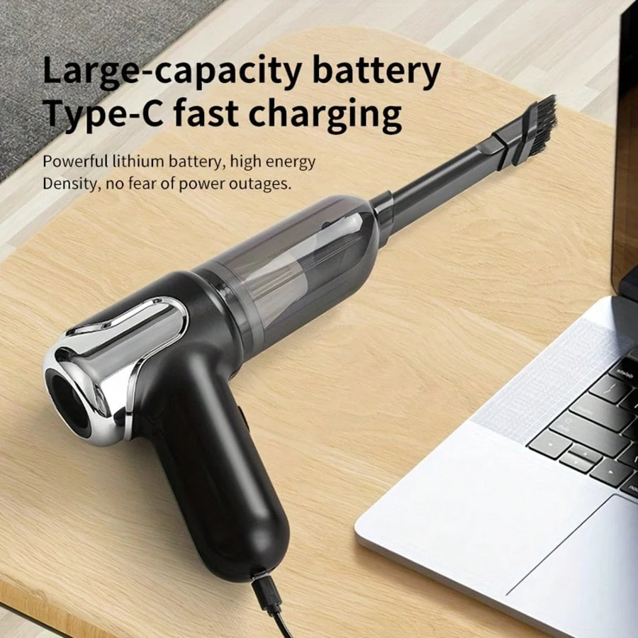 2-In-1 Pet Hair Dryer & Vacuum Cleaner, USB Rechargeable, Suitable For Sofa, Floor, Bedding, Chair, Clothes, Carpet- Fit For Small, Medium And Large Cats And Dogs