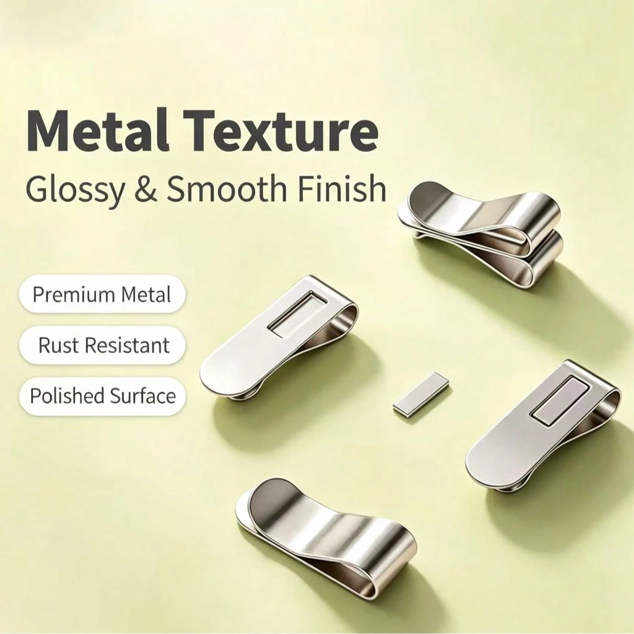 2 Pairs Magnetic Curtain Clips, Curtain Weight Magnetic Clips With Thumbtacks, Magnetic Curtain Fasteners, Keep Curtains Or Shower Curtains Tightly Against The Wall, Prevent Wind Blow, Light Leakage